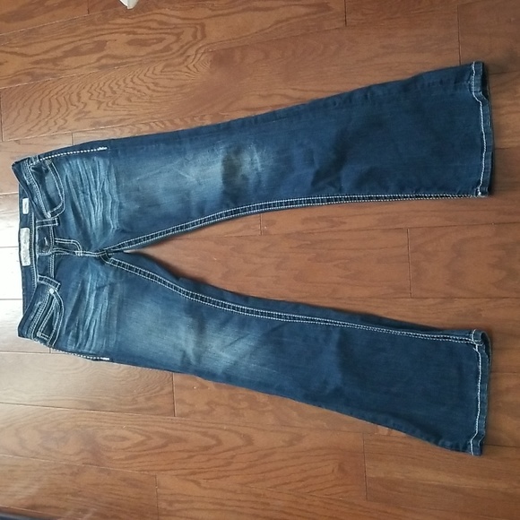 ✔BKE Sabrina Bootcut Buckle jeans sz 30x35 L1 - Picture 3 of 10